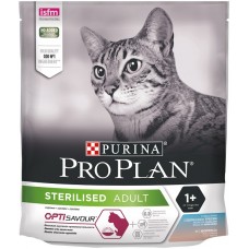 PRO PLAN CAT 400,0 д/к кастр/стер лосось/тунец 6287 1/8 (11125)