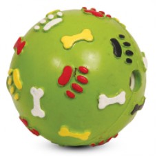 Игрушка д/соб Триол мяч погремушка J-16-380 квак d85мм (00011678   )