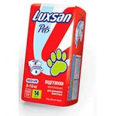 Подгузники LUXSAN Premium М 5-10 к гв пачке 14шт 0403 1/12 (253590)