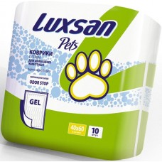 Пеленки 60*90 см 10шт Luxsan Premium  0328  1/8- (257222)