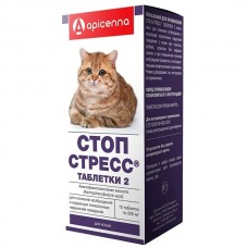 Стоп-стресс таблетки д/кошек №15 1511 1/10 (259380)
