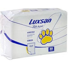 Пеленки 40*60 см 30шт Luxsan Basic 1/3 -0298- (370715)