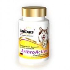 Юнитабс UT АртроАктив  ArthroАctive с Q10 для собак  1/8 (373076)
