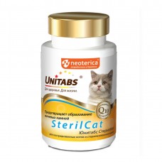 Юнитабс UT SterilCat с Q10 для кошек U302 1/12* (377623)
