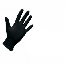 Перчатки M NITRILE Basic смотровые н/стер.текстур. черные 50 пар/уп (379562)