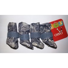 Ботиночки д/собак на флисе р. XS Osso Fashion серые (382054)