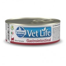 FARMINA Vet Life Cat 85гр конс. Gastro-Intestinal д/кошек при заболеваниях ЖКТ 2857 1/12 (383971)