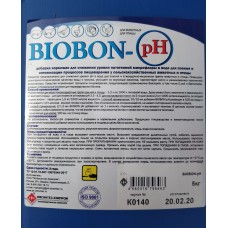 Подкислитель BIOBON pH 5 кг. (снижение патогенн. микрофлоры в воде для поения сх птицы и животных) (386939)