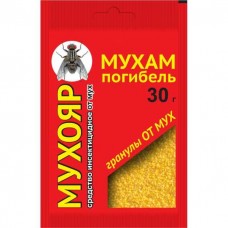 Мухояр гранулы от мух 30гр (386940)