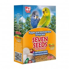 SEVEN SEEDS Корм д/волнистых попугаев 500гр SEVEN SEEDS с витаминами и минералами  1/16   S101 (00387061   )