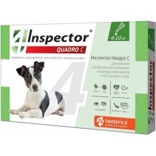 Инспектор Quadro Капли для собак 4-10кг 1/40 (387747)
