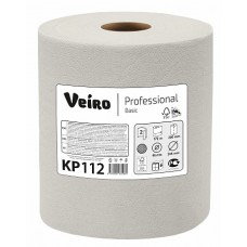 Салфетки бумажные(полотенца) Veiro Professional Basic (2сл.860 шт. 1/6шт.) белые KP112 (387824)