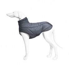 Жилет зимний для собак Аляска р.45-1 (т.серый) ветрозащитной ткани с водоотталкивающей пропиткой,подкладка из флиса (387946)