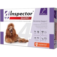 Инспектор Quadro Капли для собак 10-25кг  1/40 (388845)