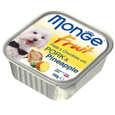 MONGE 100гр  Dog Fruit консервы для собак свинина с ананасом 3253  1/16 (00388869   )