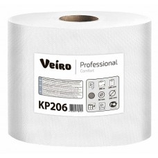 Салфетки бумажные(полотенца) Veiro Professional Comfort( 2сл.720 шт.200х250 мм) белые KP206   1/6шт. (389500)