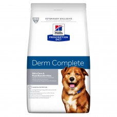 HILLS диета д/с 2кг Derm Complete для взрослых собак 605542 (00389514   )