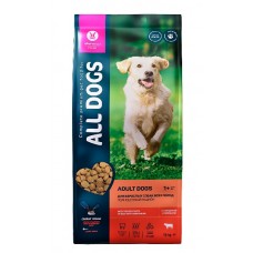 ALL DOGS 13кг д/собак взрослых говядина/овощи (00390369   )