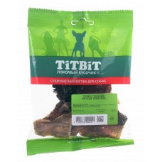 TITBIT Рубец говяжий - мягкая упаковка лакомство для собак 40 гр   022221   1/30 (00391037   )