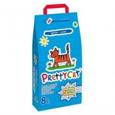 PrettyCat  Naturel 8л/4 кг наполнитель впитывающий для кошачьих туалетов   (00392672   )