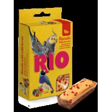 RIO Бисквиты д/птиц с лесными ягодами, 5х7 г  1/8 (393408)