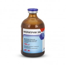 Флориприм 300, 100 мл (флорфеникол - 300,0 мг, мелоксикам - 5,0 мг.) 1/50 (394032)