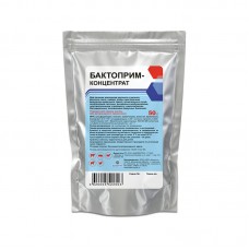 Бактоприм-концентрат,50 гр 1/150 (сульфадимидин, тилоз.,триметоприм, бромг. колист.сульфат) (394043)