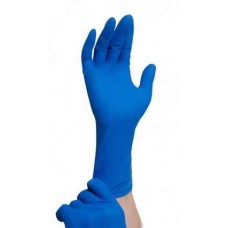 Перчатки XL Нитриловые нестерильные смотровые неопудренные, текстурированные синие 1/100/50 пар (394344)