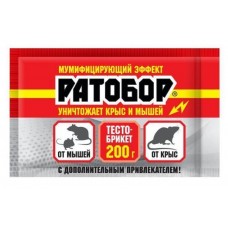 Ратобор тесто брикеты ВХ 200 гр. Новый дизайн 1/30 (394381)