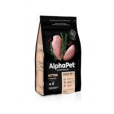AlphaPet Superpremium 7 кгс цыпленком для котят, беременных и кормящих кошек 2284 (394408)