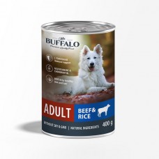 Mr.Buffalo кон. ADULT 400г (говядина с рисом) д/собак 0426-- 08.25 (394414)
