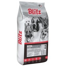 BLITZ Sensitive 15кг ADULT LIGHT  для взрослых собак с лишним весом 1594-- (394530)
