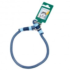 Ошейник-удавка Dog&Vogue Rope синий 8 мм (394821)