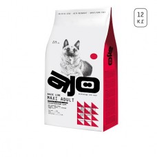 AJO Dog 12 кг Maxi Adult корм с гречкой для взрослых собак крупных пород 0433 (395102)