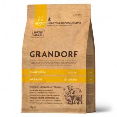 GRANDORF DOG 3кг MINI PROBIOTIC 4 Meat&Rice (4 мяса с рисом и пробиотиками для мини пород  1102  1/10 (395910)