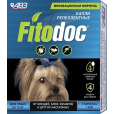 FITODOC  капли репеллентные для собак до 10 кг АВЗ (396607)