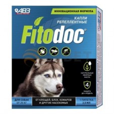 FITODOC  капли репеллентные для собак от 25 кг АВЗ (396609)