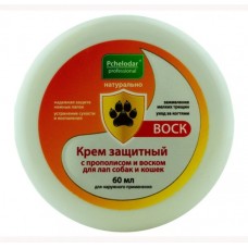 Крем защитный с прополисом и воском для лап собак и кошек (серия 