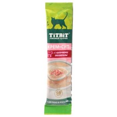 TITBIT Крем-суп для кошек с кусочками телятины 10 г 014646 (397295)