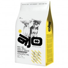 AJO Dog Very Small Puppy & Junior Сухой полнорационный корм с гречкой для щенков миниатюрных пород 1,5 кг 0303 (401242)