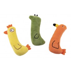 Игрушка д/кошек WOGY 12х5.5х3см с кошачьей мятой микс арт.2024-1356 Код272412 (402930)