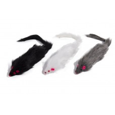 Игрушка д/кошек-погремушка WOGY Мышь 28/15х4х3.5см микс арт.2024-0941 (402932)