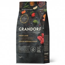 GRANDORF Fresh DOG JUNIOR Lamb&Sweet Potato (Свежее мясо ягненка с бататом для юниоров) 10 кг (403272)