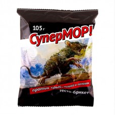 СуперМОР тесто 42 гр. 1/50 (куматетралил,дифенакум) (403622)