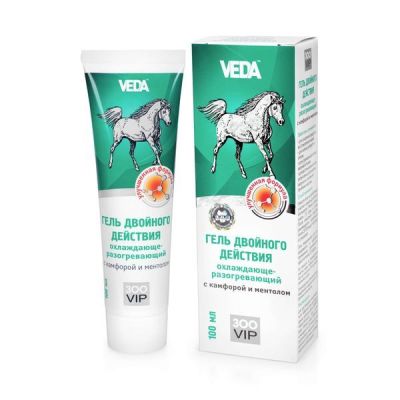 Гель охлаждающе-разогрев. с камф+ментол 100 мл (Веда)