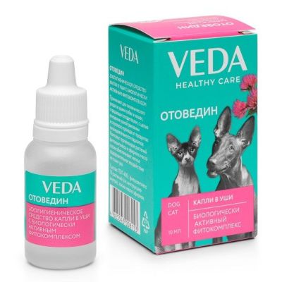 Отоведин капли ушные 10 мл 1/10 (Веда) -8153-