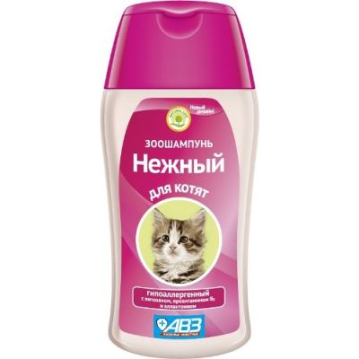 Нежный Шампунь для котят 180мл АВЗ 6341    1/30--