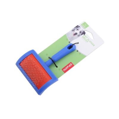 Пуходерка-щетка NUNBELL д/животных 12х8.5см арт.FEMA0387