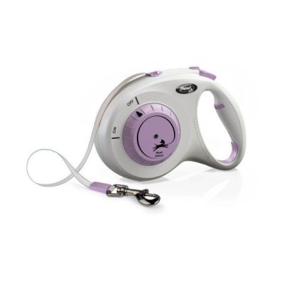 Поводок-рулетка Flexi Select tape 7m purple