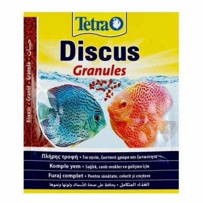 Корм для рыб Tetra Discus Granules 15г пакет крупа